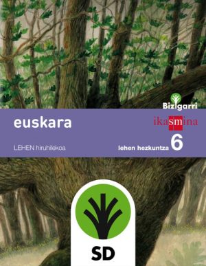Portada del producto:  SD Alumno. Euskara. Lehen Hezkuntza 6. Bizigarri