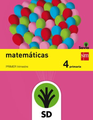 Portada del producto:  SD Alumno. Matemáticas. 4 Primaria. Savia