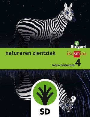 Portada del producto:  SD Alumno. Natura zientziak. Lehen Hezkuntza 4. Bizigarri