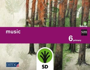 Portada del producto:  SD Alumno. Music. 6 Primary. Savia