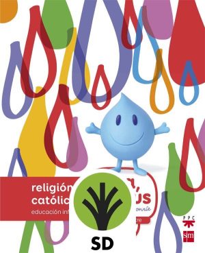 Portada del producto:  SD Alumno. Religión católica. 3 años. Hola, Jesús: aprende y sonríe