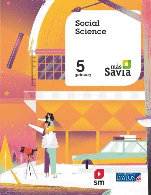 Portada del producto:  SD Alumno. Social science. 5 Primary. Más Savia
