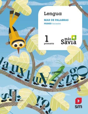 Portada del producto:  SD Alumno. Lengua, mar de palabras. 1 Primaria. Más Savia
