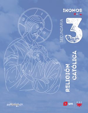 Portada del producto:  DA. Religión católica. 3 Secundaria. Ikonos