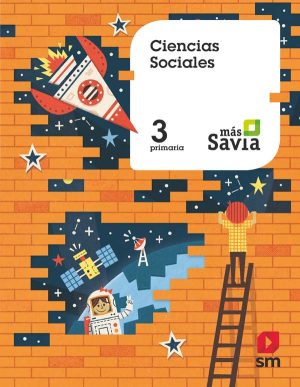 Portada del producto:  SD Alumno. Ciencias sociales. 3 Primaria. Más Savia.
