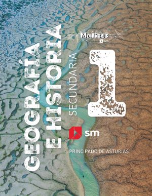 Portada del producto:  DA. Geografía e Historia. 1 Secundaria. Matices. Principado de Asturias