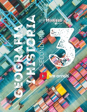 Portada del producto:  DA. Geografia i Història. 3 Secundària. Matisos. Arrels