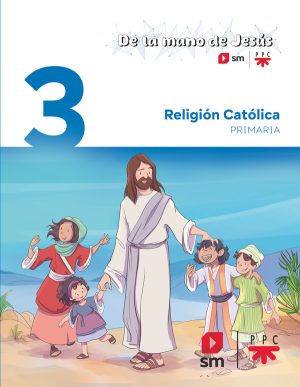 Portada del producto:  DA. Religión Católica. 3 Primaria. De la mano de Jesús