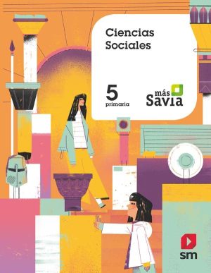 Portada del producto:  SD Alumno. Ciencias sociales. 5 Primaria. Más Savia
