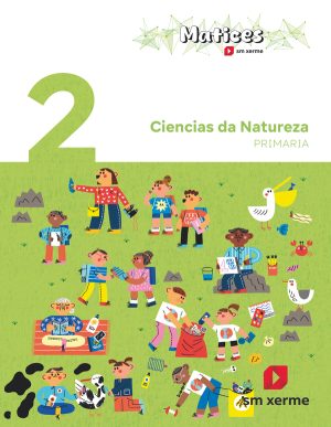 Portada del producto:  DA. Ciencias da Natureza. 2 Primaria. Matices