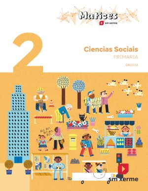 Portada del producto:  DA. Ciencias Sociais. 2 Primaria. Matices