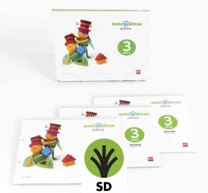 Portada del producto:  SD Alumno. Matemáticas activas. 3 años