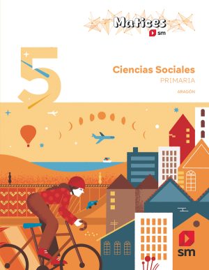 Portada del producto:  DA. Ciencias sociales. 5 Primaria. Matices. Aragón