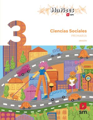 Portada del producto:  DA. Ciencias sociales. 3 Primaria. Matices. Aragón