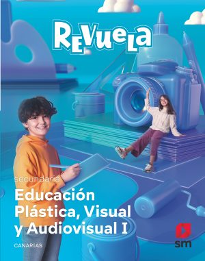 Portada del producto:  DA. Educación Plástica, Visual y Audiovisual I. Secundaria. Revuela. Canarias