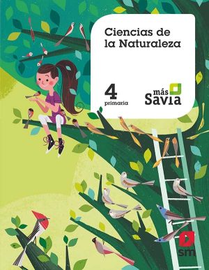 Portada del producto:  SD Alumno. Ciencias de la naturaleza. 4 Primaria. Más Savia