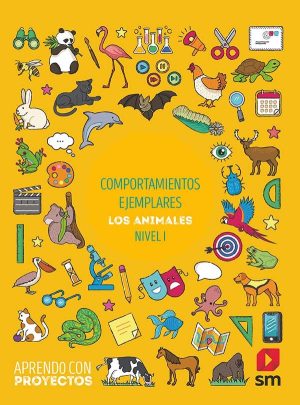 Portada del producto:  SD Alumno. Comportamientos ejemplares. Los animales (Nivel I). Aprendo con proyectos