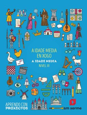 Portada del producto:  SD Alumno. A Idade Media en xoho. A idade Media (Nivel III). Aprendo con proxectos
