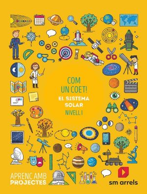 Portada del producto:  SD Alumno. Com un coet!. El sistema solar (Nivell I). Aprenc amb projectes