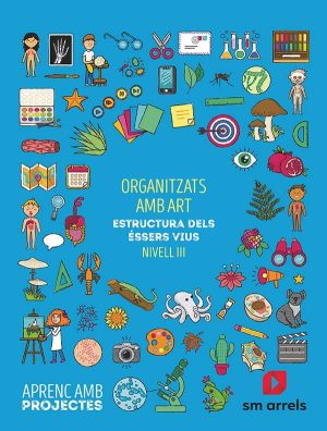 Portada del producto:  SD Alumno. Organitzats amb art. Estructura dels éssers vivs (Nivel III). Aprenc amb projectes