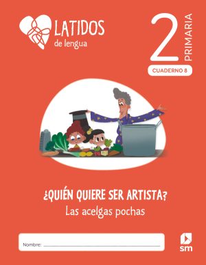 Portada del producto:  SD Alumno. Lengua. 2 Primaria. Latidos. Cuadernos 1-9
