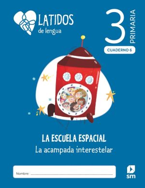 Portada del producto:  SD Alumno. Lengua. 3 Primaria. Latidos. Cuadernos 1-6