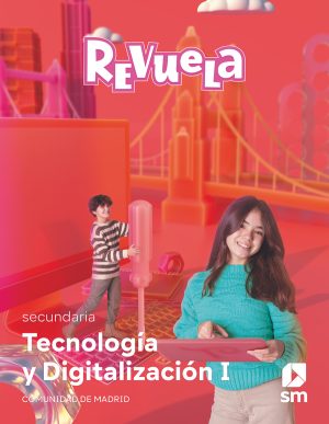 Portada del producto:  DA. Tecnología y Digitalización I. Secundaria. Revuela. Comunidad de Madrid