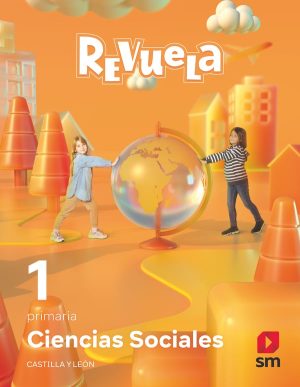 Portada del producto:  DA. Ciencias sociales. 1 Primaria. Revuela.