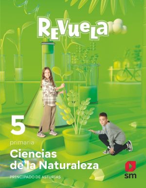 Portada del producto:  DA. Ciencias de la Naturaleza. 5 Primaria. Revuela.