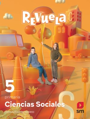 Portada del producto:  DA. Ciencias Sociales. 5 Primaria. Revuela