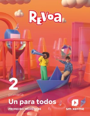 Portada del producto:  DA. Método Globalizado. Un para todos. 2 Primaria. 1 Trimestre. Revoa