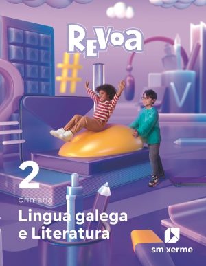 Portada del producto:  DA. Lingua galega e Literatura. 2 Primaria. Revoa