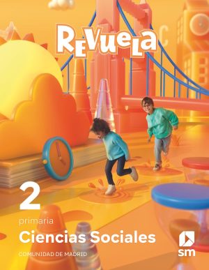 Portada del producto:  DA. Ciencias sociales. 2 Primaria. Revuela