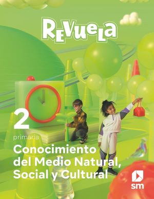 Portada del producto:  DA. Conocimiento del Medio Natural, Social y Cultural. 2 Primaria. Revuela