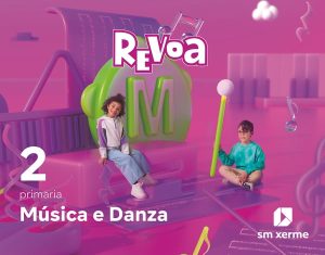 Portada del producto:  DA. Música e Danza. 2 Primaria. Revoa