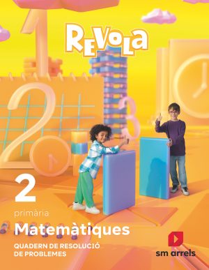 Portada del producto:  DA. Matemàtiques. 2 Primària. Revola. Arrels