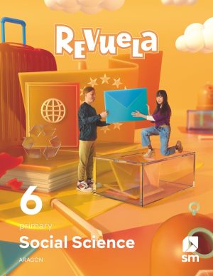Portada del producto:  DA. Social Science. 6 Primary. Revuela. Aragón