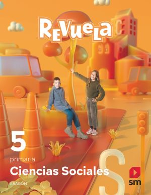 Portada del producto:  DA. Ciencias Sociales. 5 Primaria. Revuela.