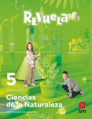 Portada del producto:  DA. Ciencias de la naturaleza. 5 Primaria. Revuela.