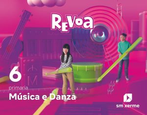 Portada del producto:  DA. Música e Danza. 6 Primaria. Revoa