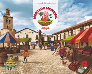Portada del producto:  SD Alumno. Mercado Medieval (Nivel 1). Explora