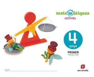 Portada del producto:  DA. Matematiques actives. 4 anys