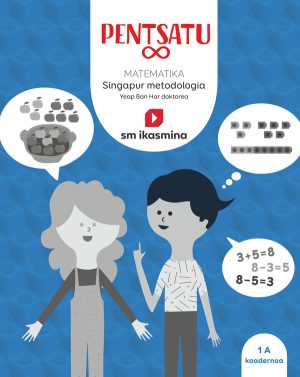 Portada del producto:  SD Alumno. Pentsatu infinito. Matematika. Metodología Singapur. Lehen Hezkuntza, 1