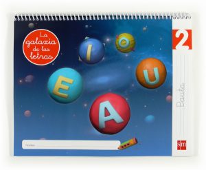 Portada del producto:  Lectoescritura 2, Pauta. La galaxia de las letras