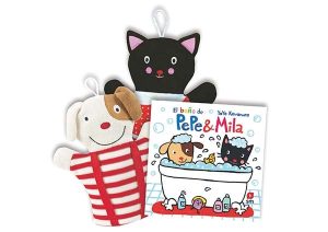 Portada del producto:  Pack de El baño de Pepe & Mila + manoplas