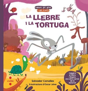 Portada del producto:  La llebre i la tortuga / La tortuga i la llebre