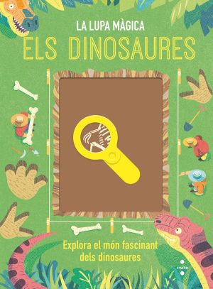 Portada del producto:  Els dinosaures. La lupa màgica