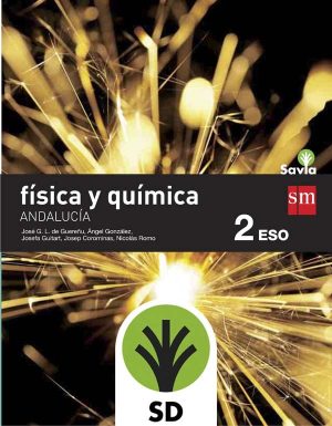 Portada del producto:  SD Alumno. Física y química. 2 ESO. Savia. Andalucía