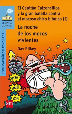 Portada del producto:  La noche de los mocos vivientes