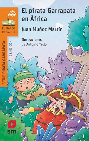 Portada del producto:  El pirata Garrapata en África